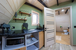 Коттедж "A-frame в Сосновом лесу"