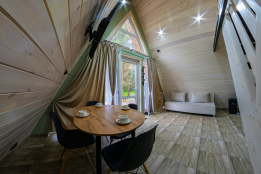 Коттедж "A-frame в Сосновом лесу"
